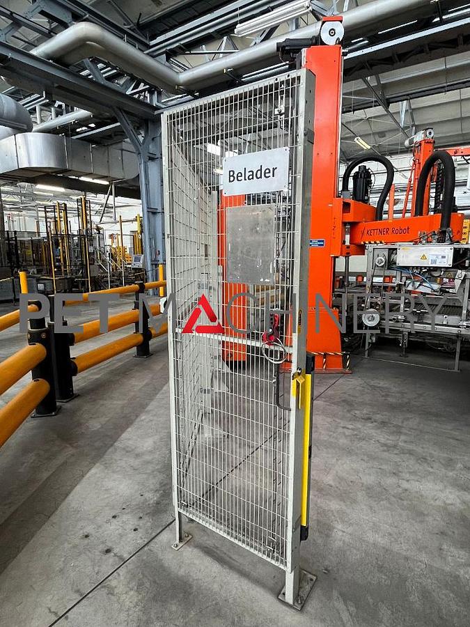 Usado 2006 Kisters / Strema Sistema de paletización de botellas PET