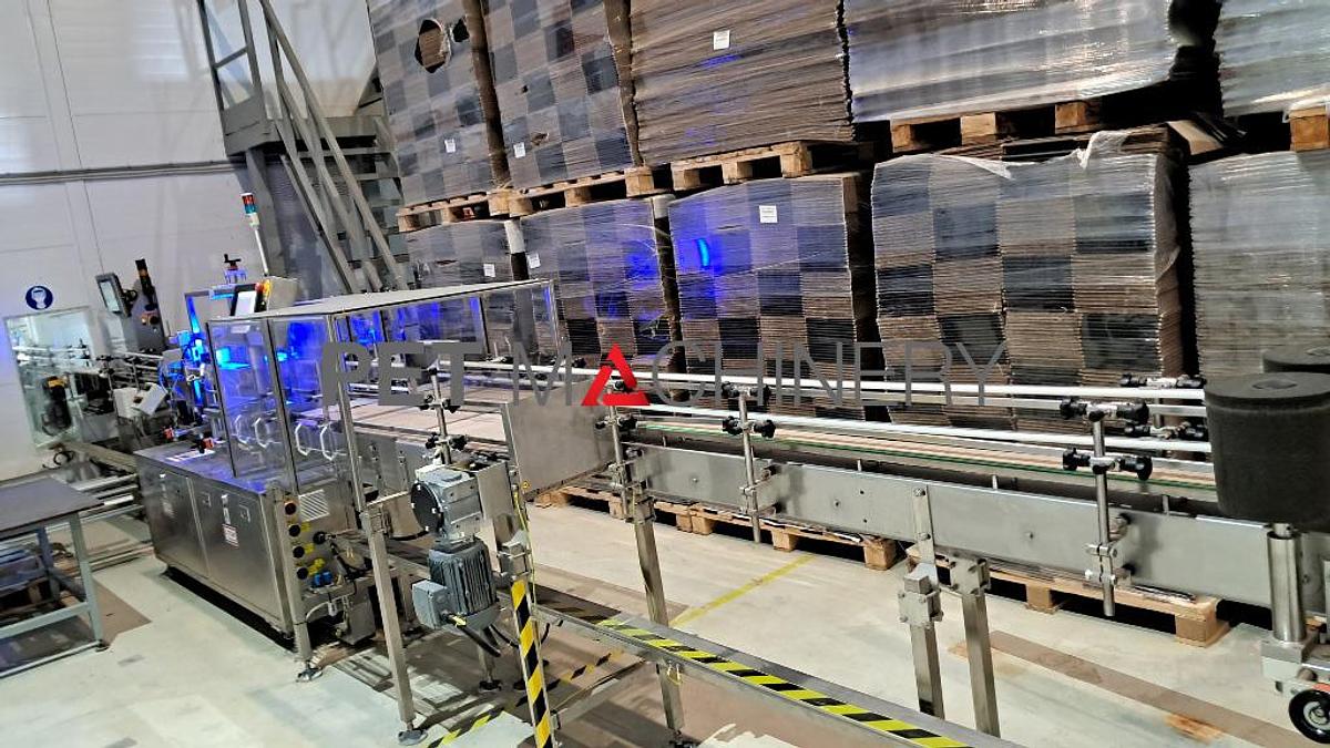 Used 2017 HDPE Bottling line for Liquid Detergents