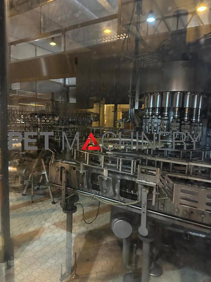 Used 2014 Krones Glass Bottling Line for Still and Carbonated Mineral Water