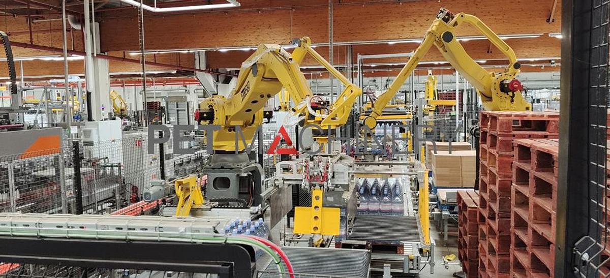 Used 2022 Complete SMI Bottling Line for Still Mineral Water in 6.0L PET bottles