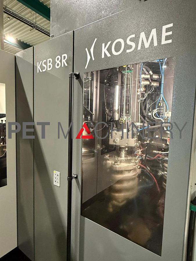 Used 2016 Kosme KSB 8R PET Stretch Blow Moulding machine