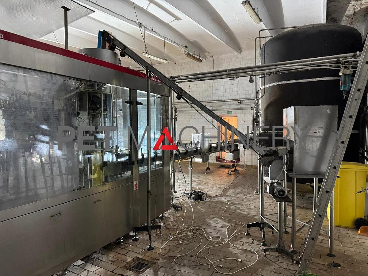 Usado 2008 Línea de embotellado de PET para cerveza