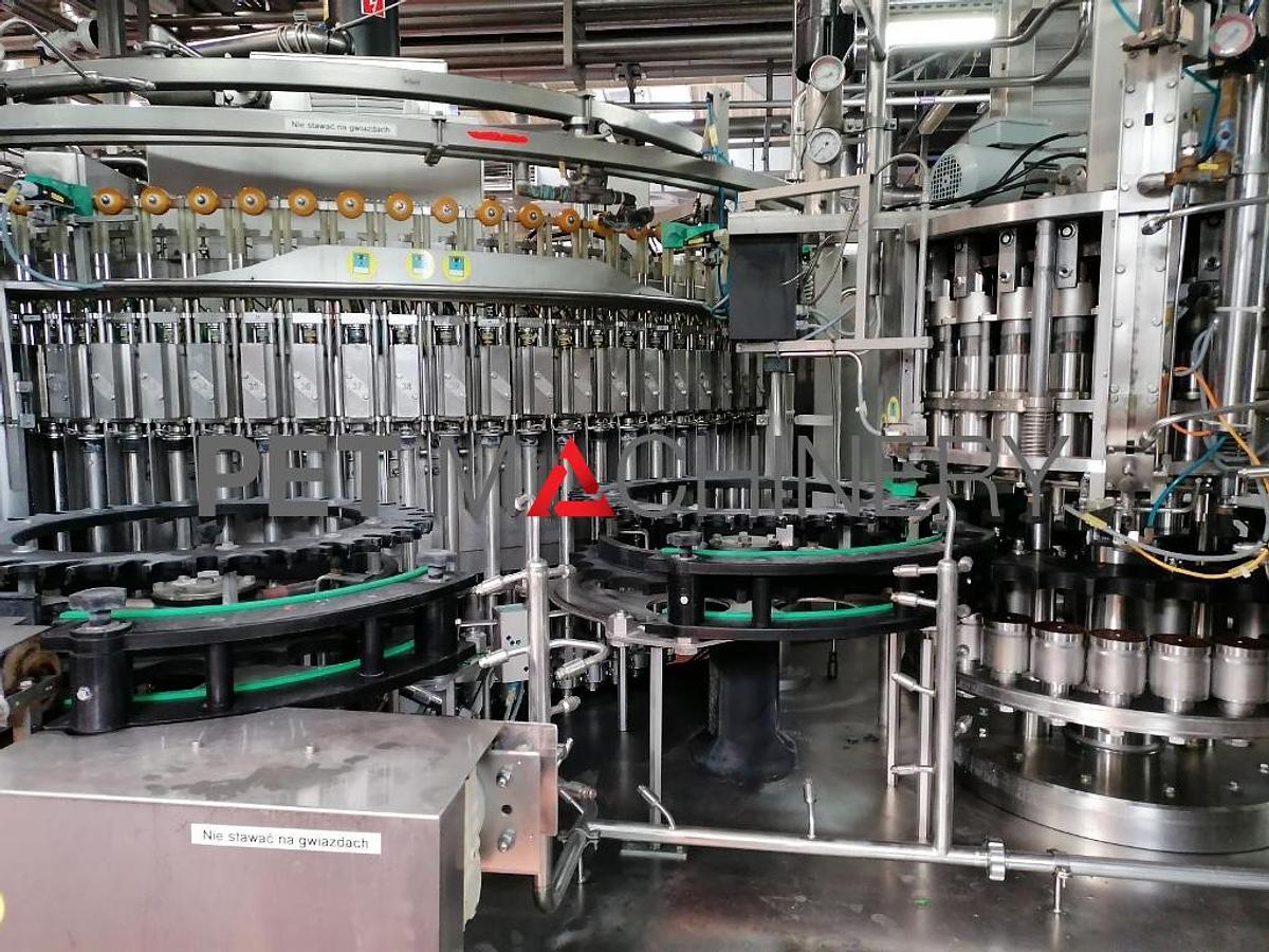 Used Beer Bottling Line In Non-returnable Glass Bottles