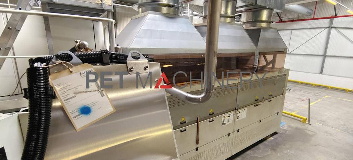 Used 2002 Sidel SBO 20 series 2 PET Stretch Blow Moulding machine
