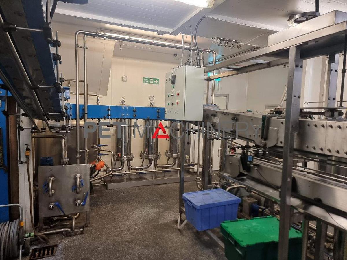 Used Kosme KSB 4R based Carbonated Soft Drinks Bottling Line