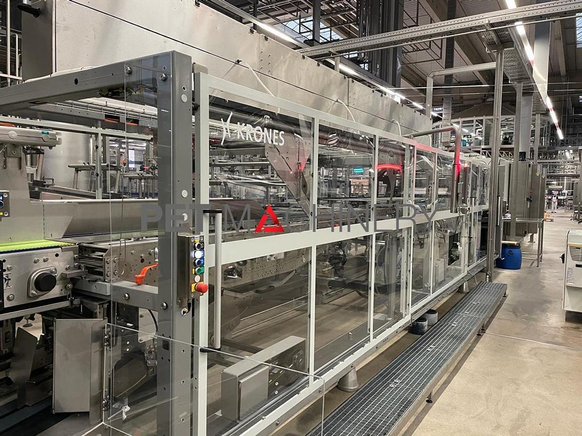 Used 2010 Krones Ultra Clean PET Bottling line for CSD, Cider, Water