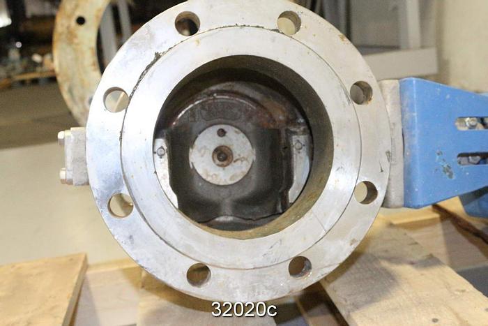 Used Neles Jamesbury R21CB06CCJDV 6" V-Ball Control Valve #32020