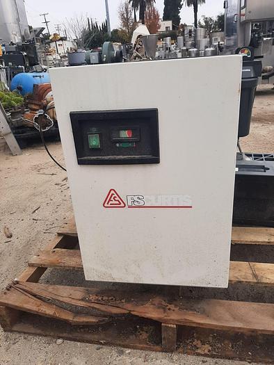 Used Compressor, Air, 15 HP, FS Curtis, 59 CFM, Mdl RSB15, Air Dryer #S744941