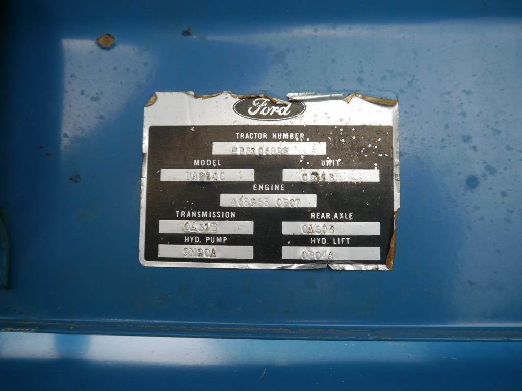 Used Ford 4600 2wd Tractor