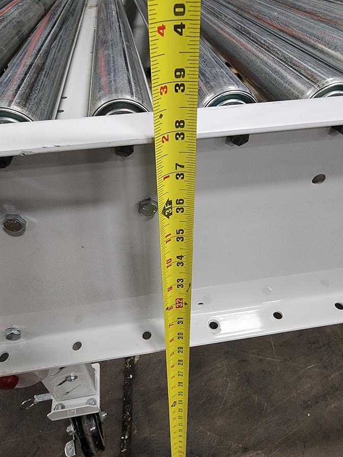 2021 Roach MDR 36"bf, 39" x 40' Live Roller Conveyor MANY AVAIL