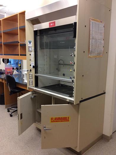 Used Jamestown Metal Products 4' Fume Hood, Model F-100-48