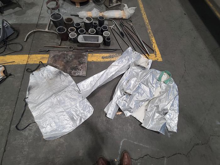 Used Speedy Melt Gas Fired Metal Melting Furnace with Accessories