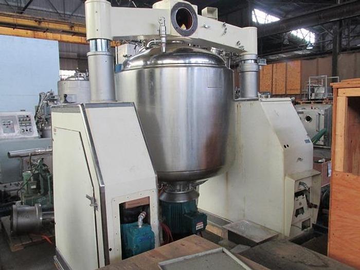 Used 1000 LITER (264 GALLONS) KRIEGER TRIPLE SHAFT VACUUM MIXER - S/S - -1/.5 BAR - JACKETED