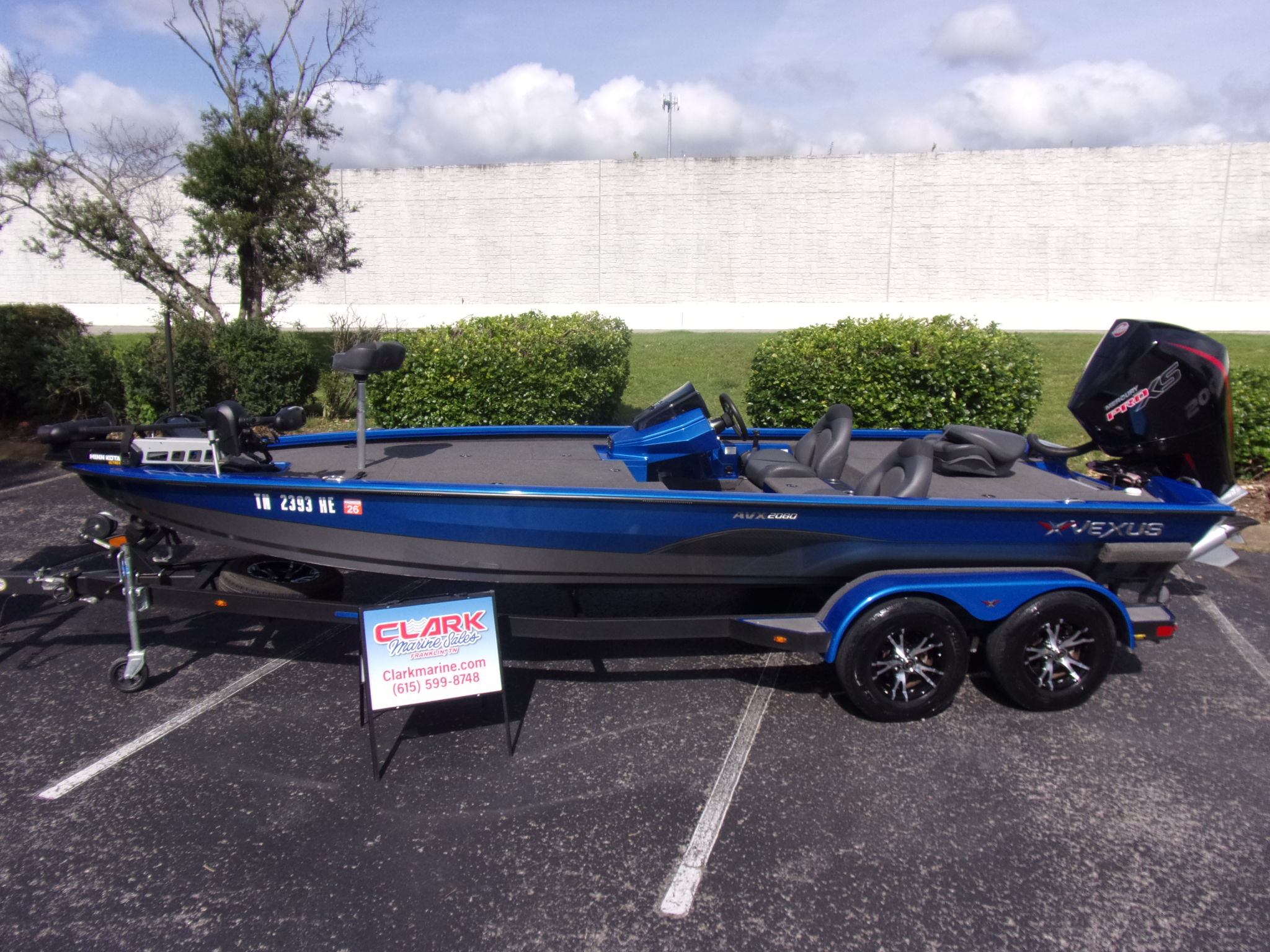 Used 2020 Vexus AVX 2080 with Mercury 200 L Pro XS 4-stroke with only 130 hours