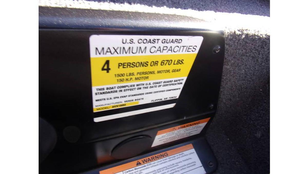 Used 2020 Vexus 2020 Vexus AVX 1980 with 2025 Mercury 150 L Pro XS