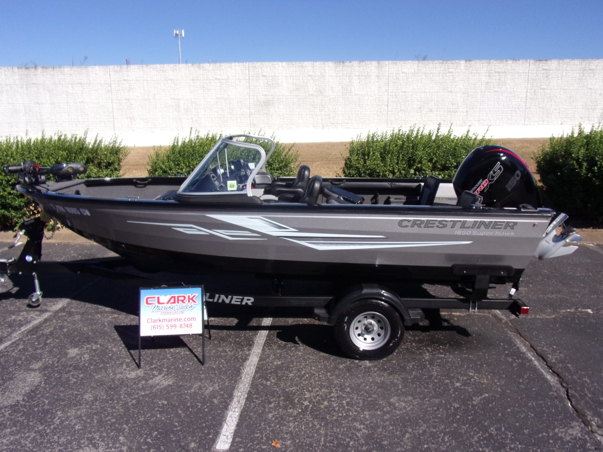 Used 2020 Crestliner 1850 Super Hawk