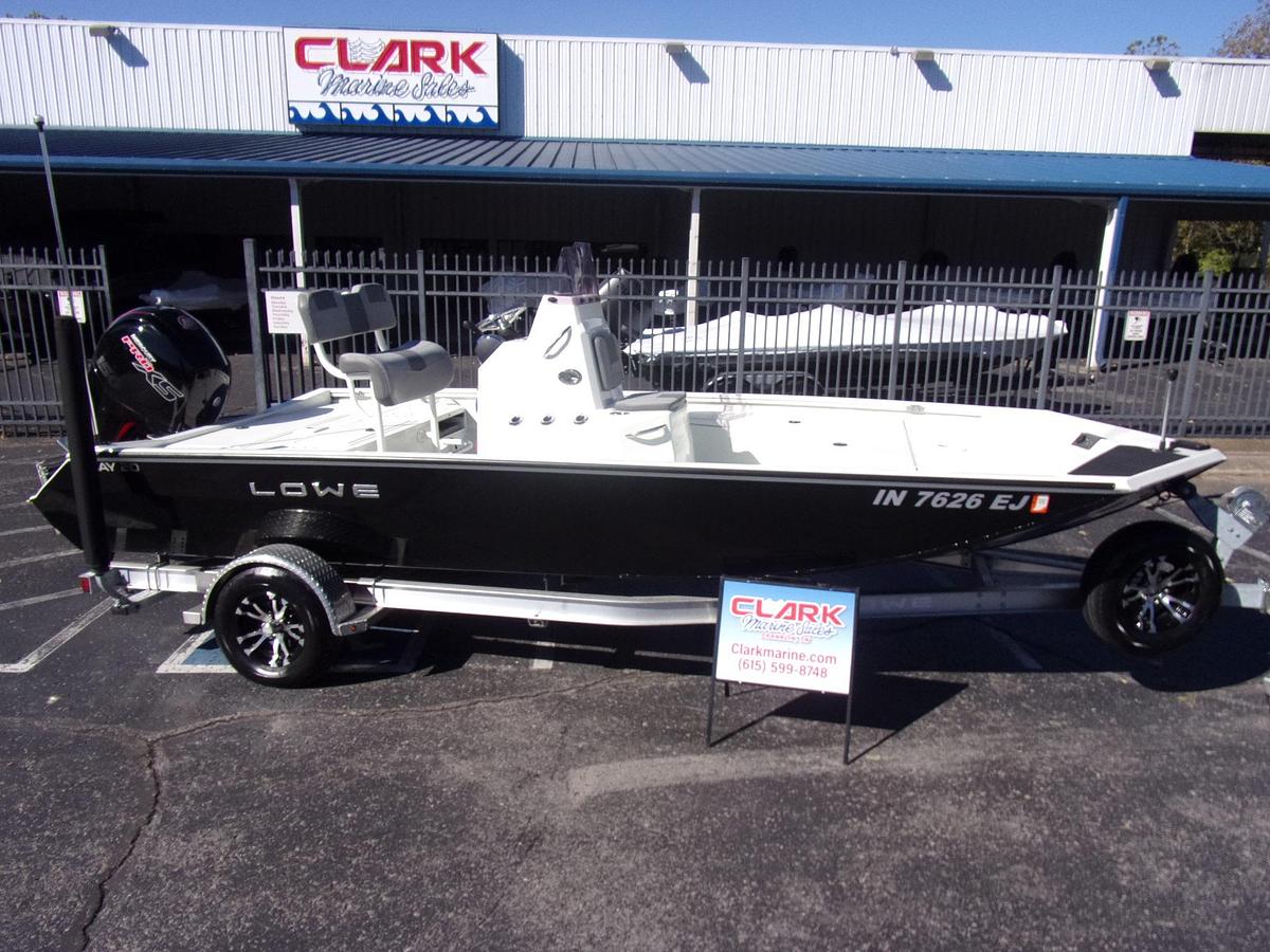 Used 2022 Lowe 20 Bay with Mercury 150 Pro XS ONLY 9 HOURS and 2 year warranty