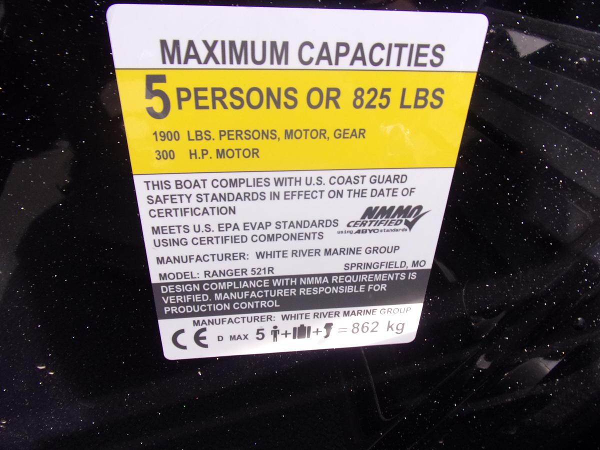 Used 2024 Ranger Z 521 R Ranger Cup with POINT 1 engine hour (not 1 hr - point 1 hr)!