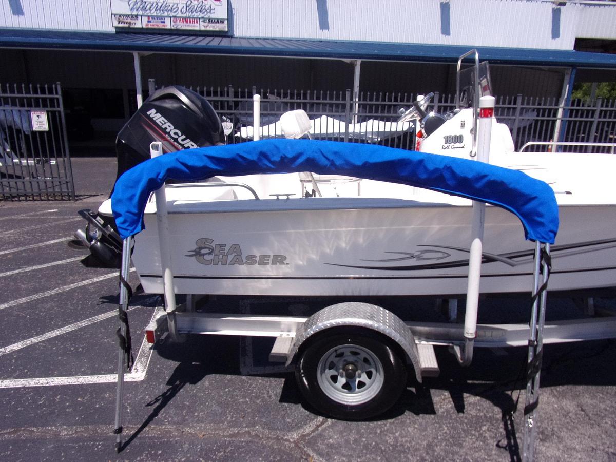 Used 2012 SeaChaser / Carolina Skiff 1800 CC with Mercury 90 4-stroke with only 20 hours!