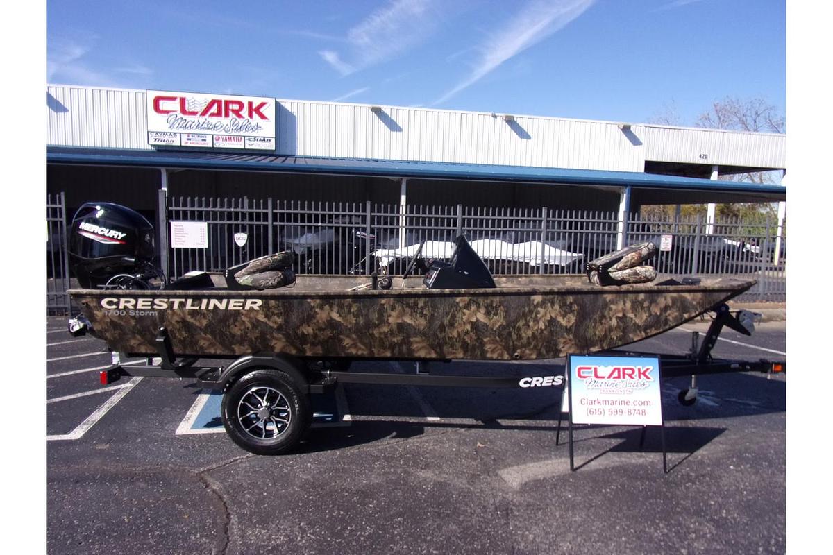 2025 Crestliner 1700 Storm jet drive