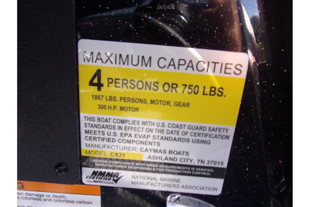 2025 Caymas CX 21 Pro