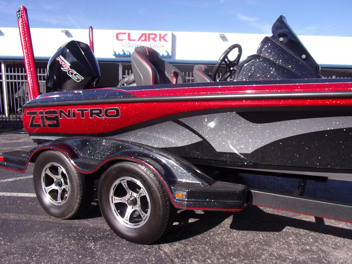 Used 2019 Nitro Z 19 with 200 4-stroke, Spot Lock, 10' Blades, 3 H'Bird units