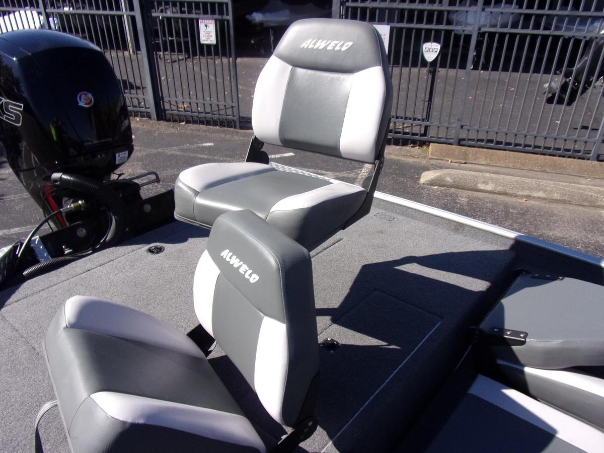 Used 2023 Alweld 1860 VV FC with Mercury 150 Pro XS Jet with warranty and MinnKota Ultrex
