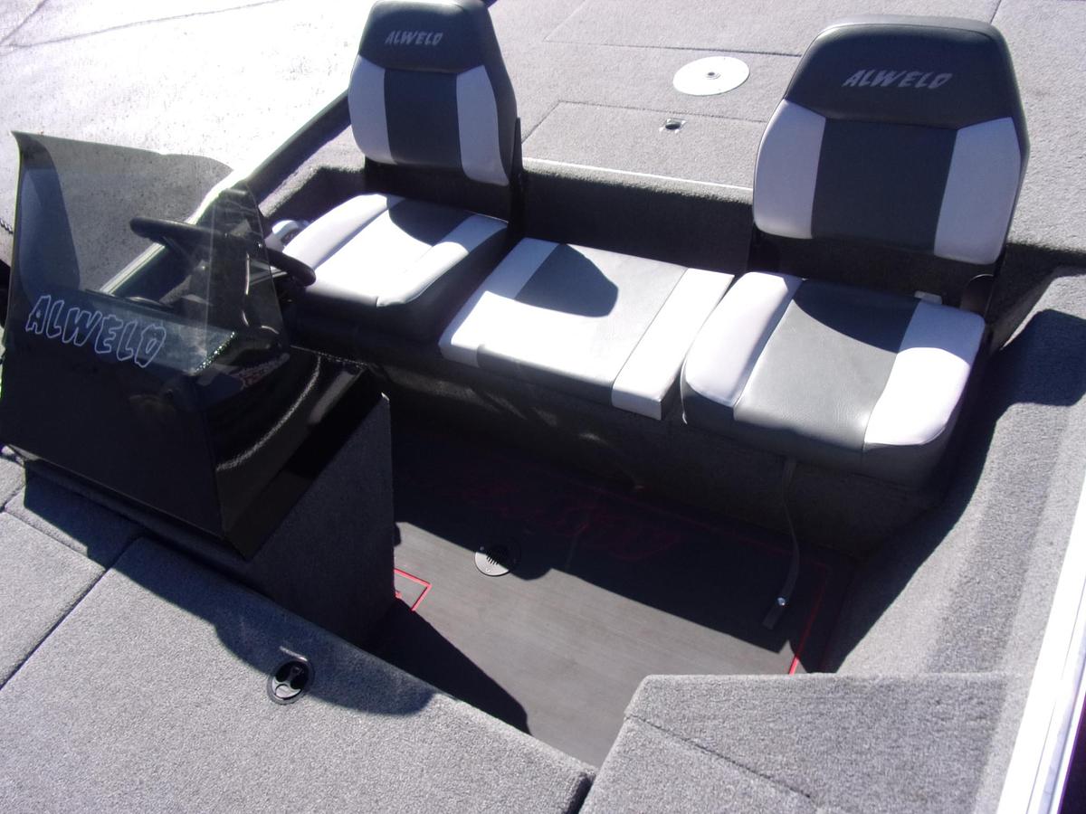 Used 2023 Alweld 1860 VV FC with Mercury 150 Pro XS Jet with warranty and MinnKota Ultrex