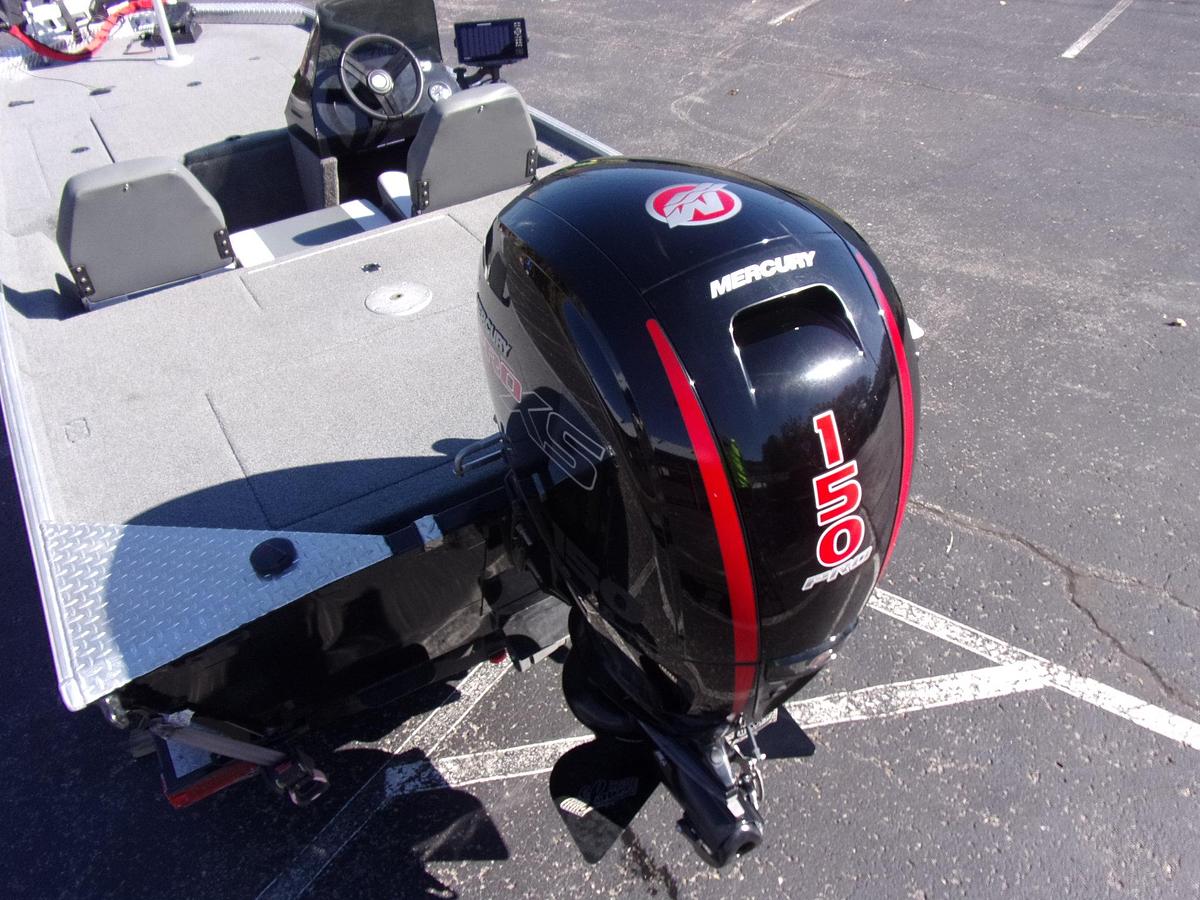 Used 2023 Alweld 1860 VV FC with Mercury 150 Pro XS Jet with warranty and MinnKota Ultrex