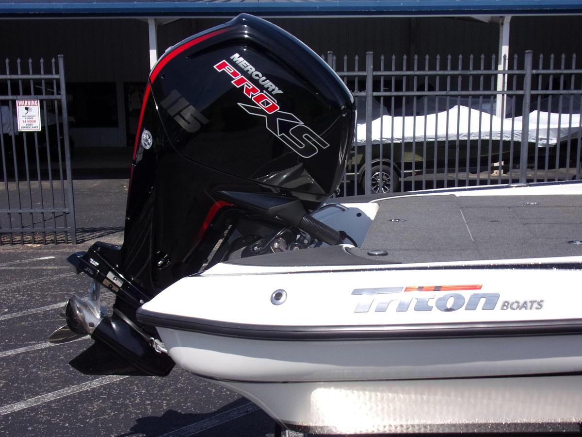 Used 2023 Triton 179 TRX with a Mercury 115 Pro XS.  Only 18 hours!