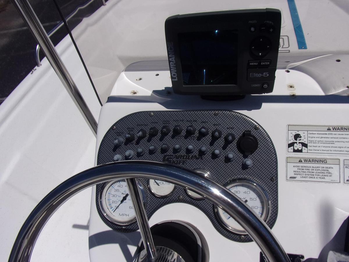 Used 2012 SeaChaser / Carolina Skiff 1800 CC with Mercury 90 4-stroke with only 20 hours!