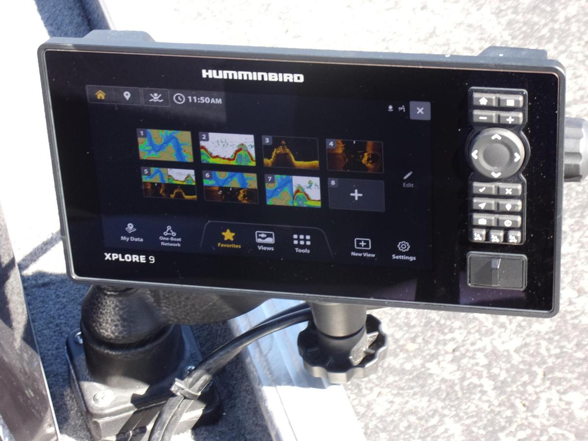 Used 2023 Alweld 1860 VV FC with Mercury 150 Pro XS Jet with warranty and MinnKota Ultrex