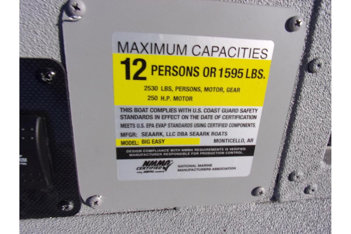 2025 SeaArk Big Easy