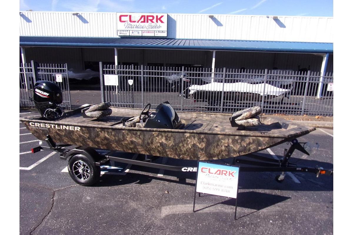 2025 Crestliner 1700 Storm jet drive
