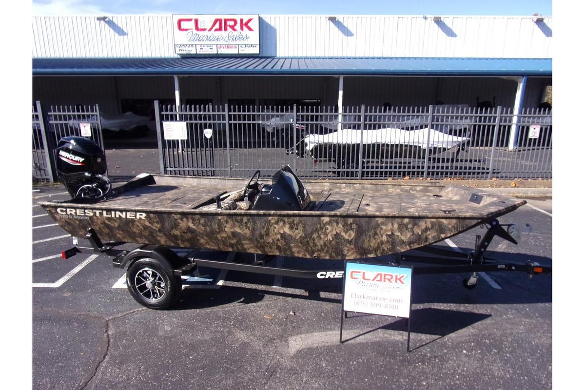 2025 Crestliner 1700 Storm jet drive