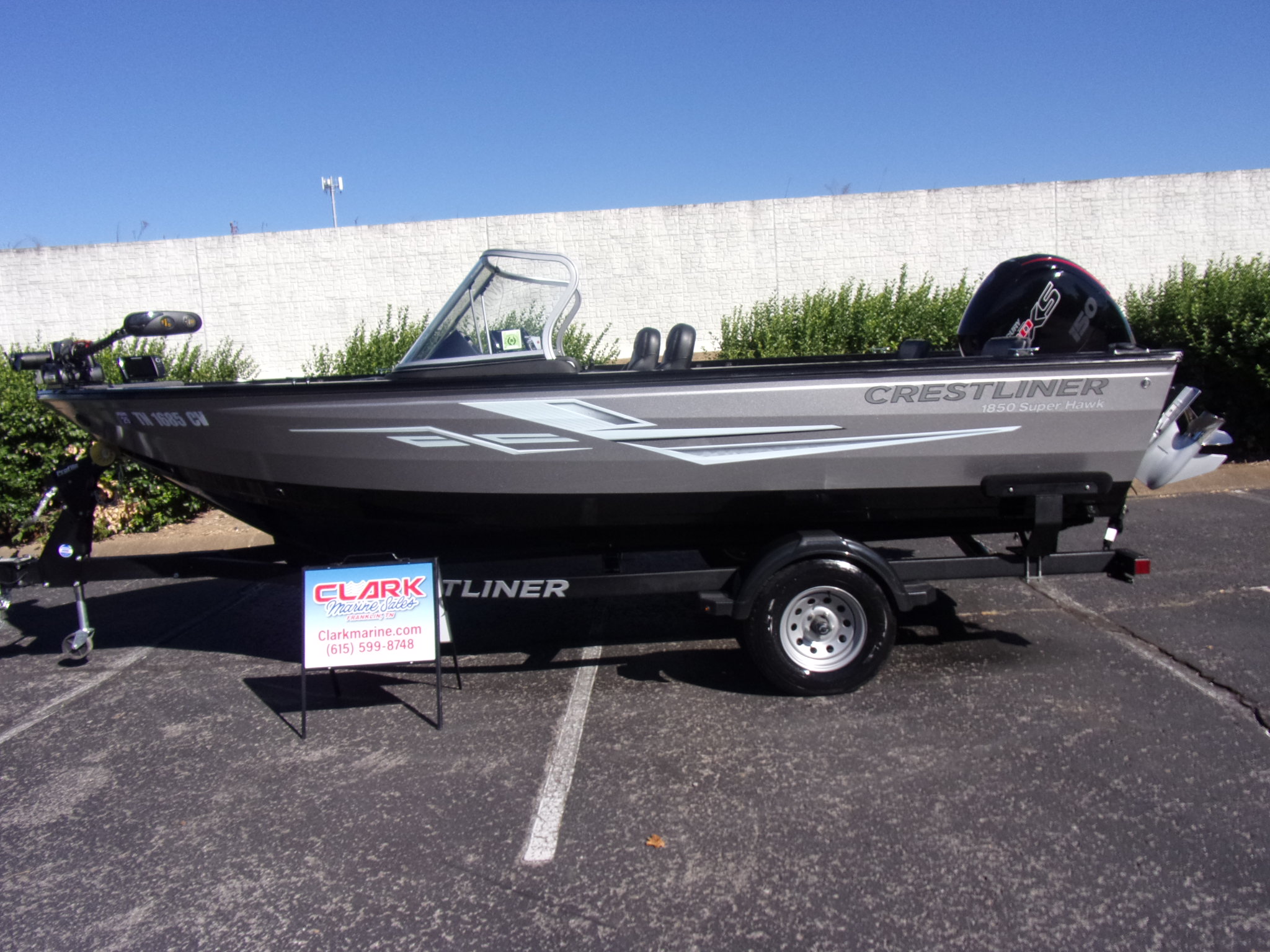 Used 2020 Crestliner 1850 Super Hawk