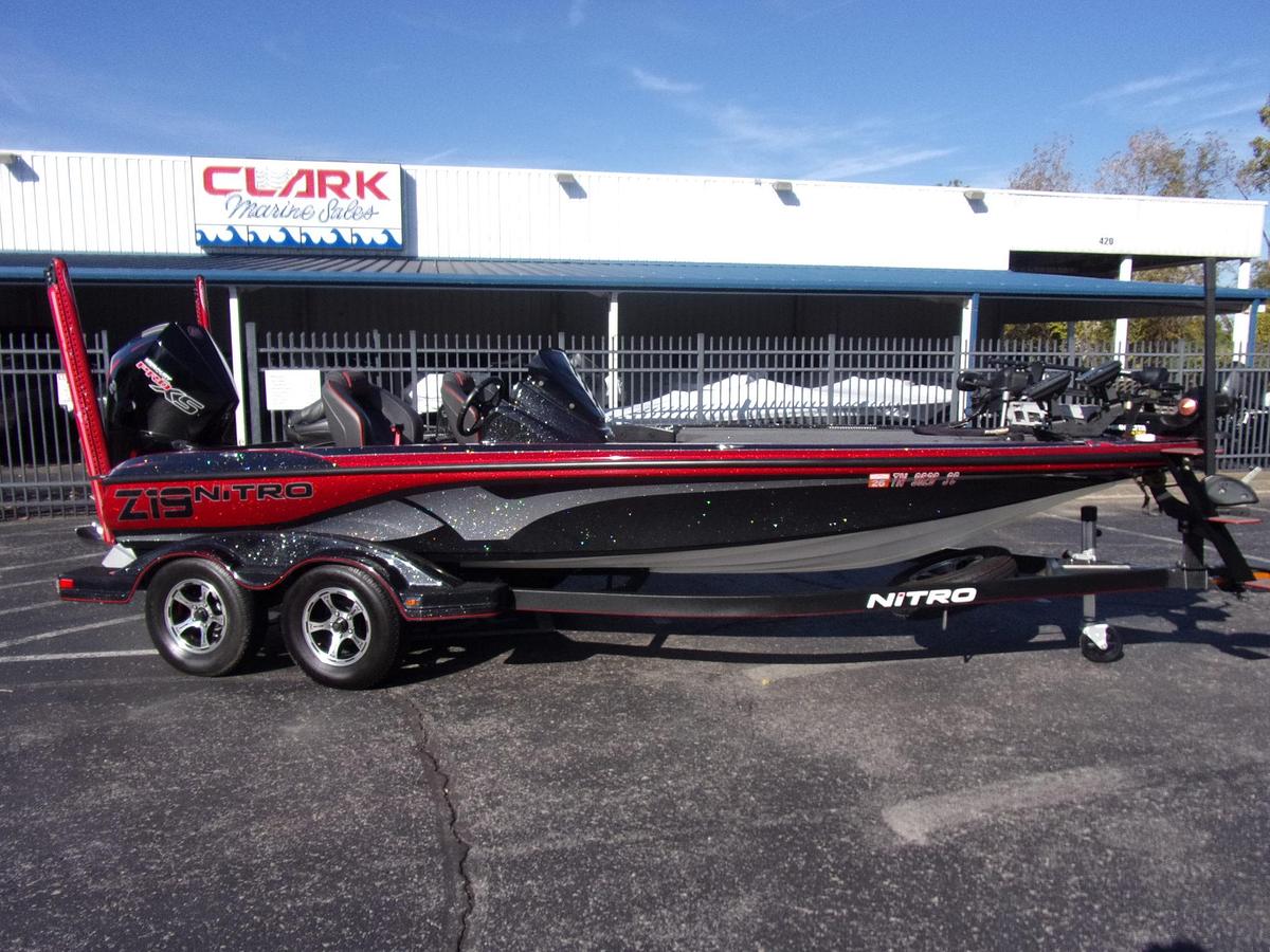 Used 2019 Nitro Z 19 with 200 4-stroke, Spot Lock, 10' Blades, 3 H'Bird units