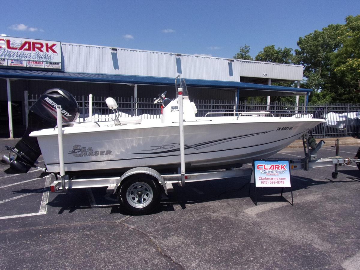 Used 2012 SeaChaser / Carolina Skiff 1800 CC with Mercury 90 4-stroke with only 20 hours!