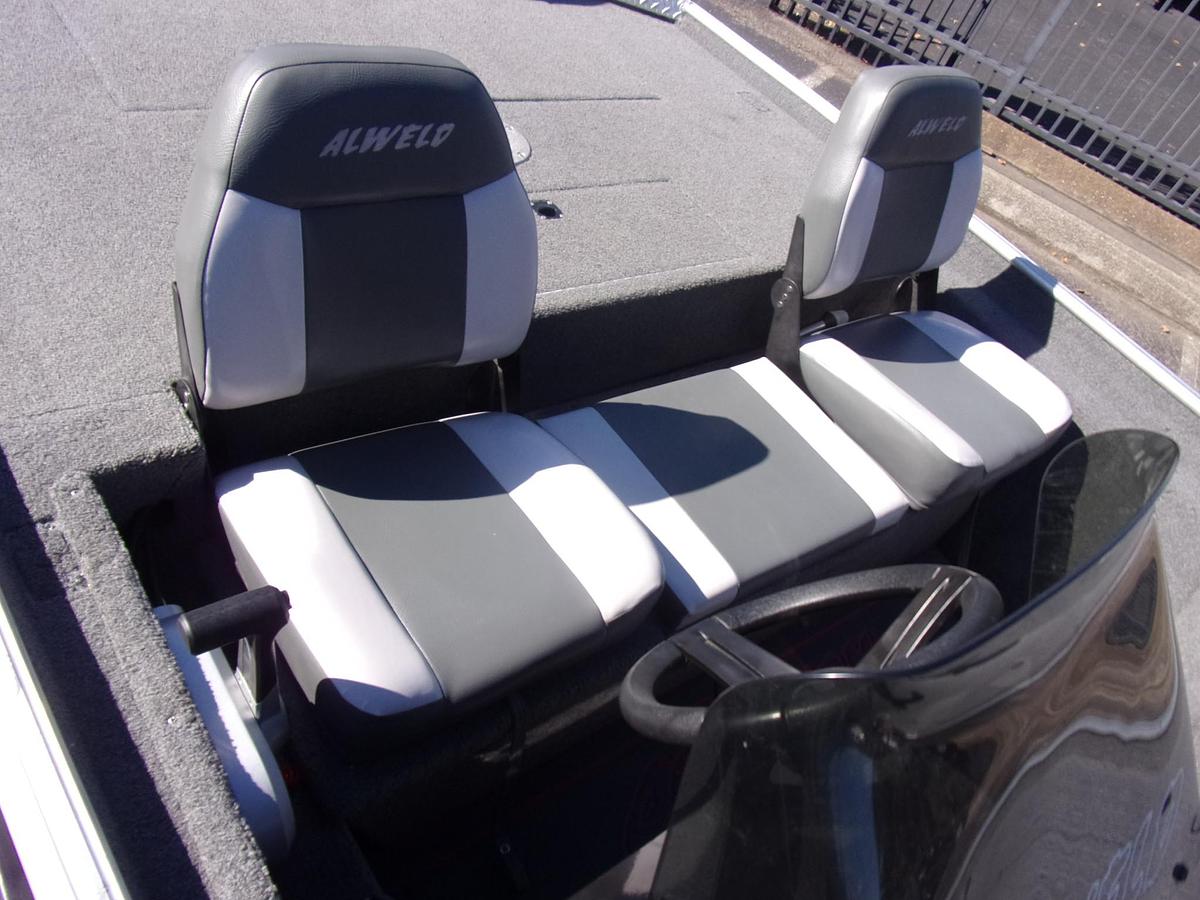 Used 2023 Alweld 1860 VV FC with Mercury 150 Pro XS Jet with warranty and MinnKota Ultrex