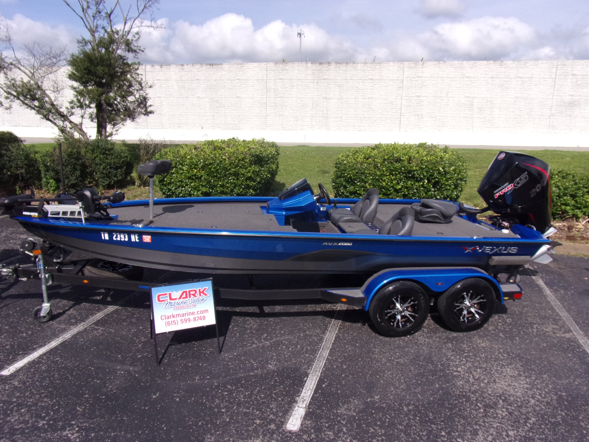 Used 2020 Vexus AVX 2080 with Mercury 200 L Pro XS 4-stroke with only 130 hours