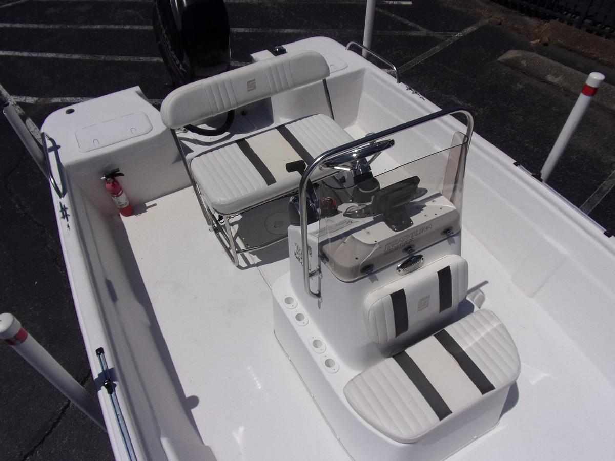 Used 2012 SeaChaser / Carolina Skiff 1800 CC with Mercury 90 4-stroke with only 20 hours!