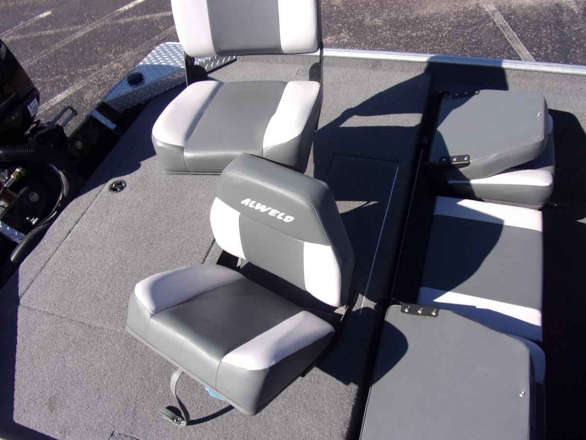 Used 2023 Alweld 1860 VV FC with Mercury 150 Pro XS Jet with warranty and MinnKota Ultrex