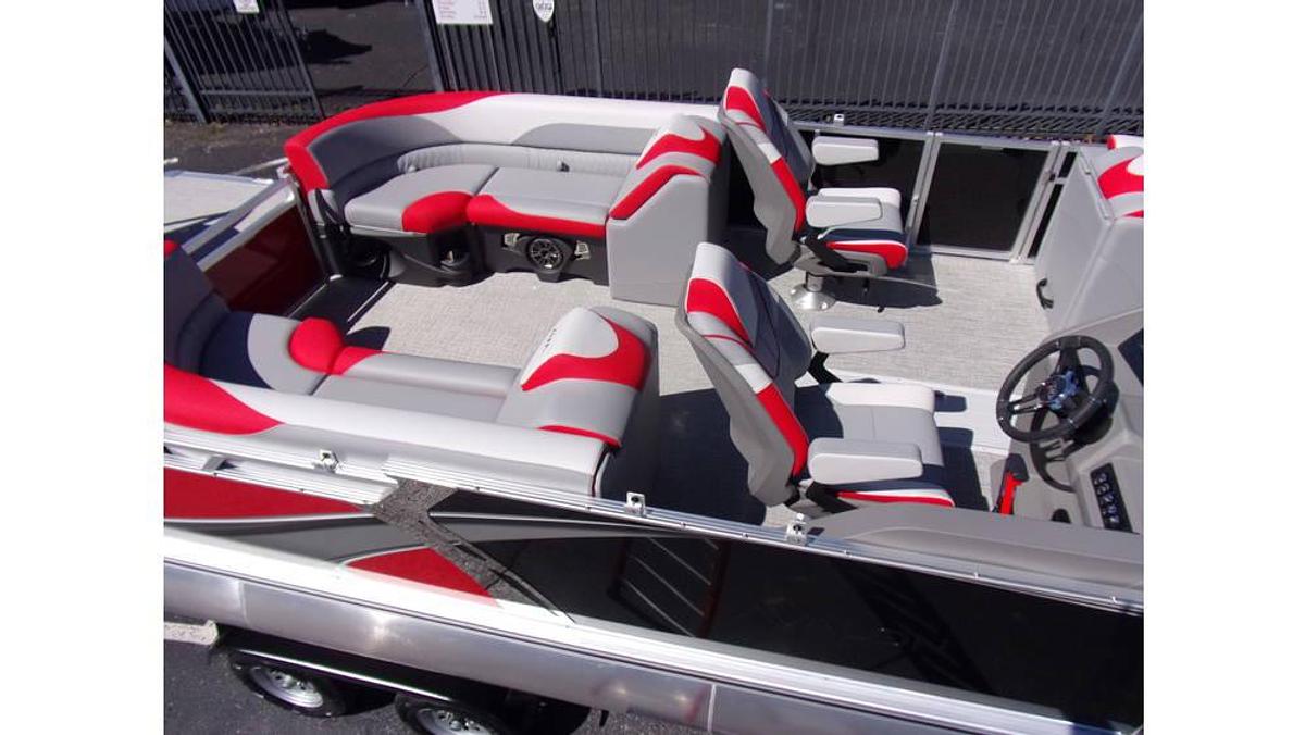 2025 Avalon 23' LSZ Quad Lounger triple log with Suzuki DF 250