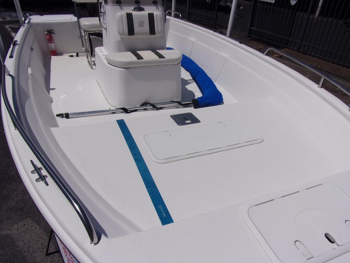 Used 2012 SeaChaser / Carolina Skiff 1800 CC with Mercury 90 4-stroke with only 20 hours!