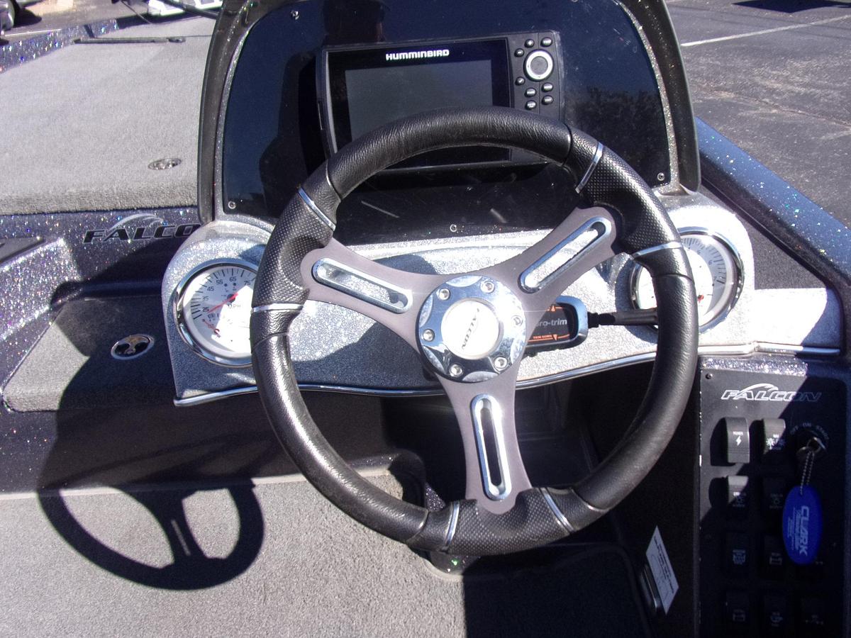 Used 2019 Falcon F 195 with 2024 Mercury 200 Pro XS w/27 hours and Platinum warranty until 2030