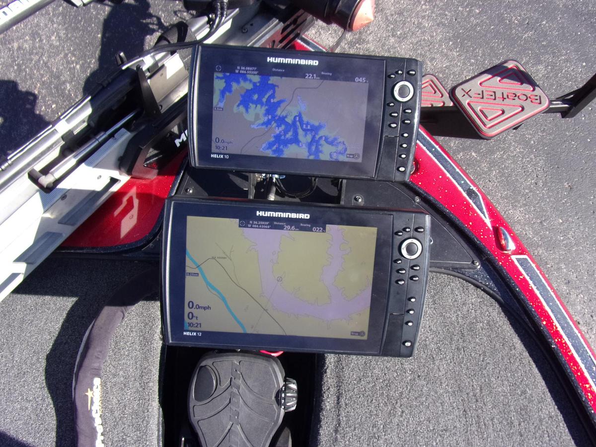 Used 2019 Nitro Z 19 with 200 4-stroke, Spot Lock, 10' Blades, 3 H'Bird units
