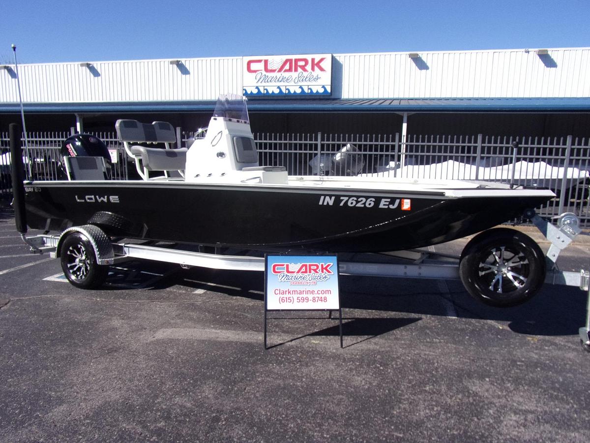 Used 2022 Lowe 20 Bay with Mercury 150 Pro XS ONLY 9 HOURS and 2 year warranty