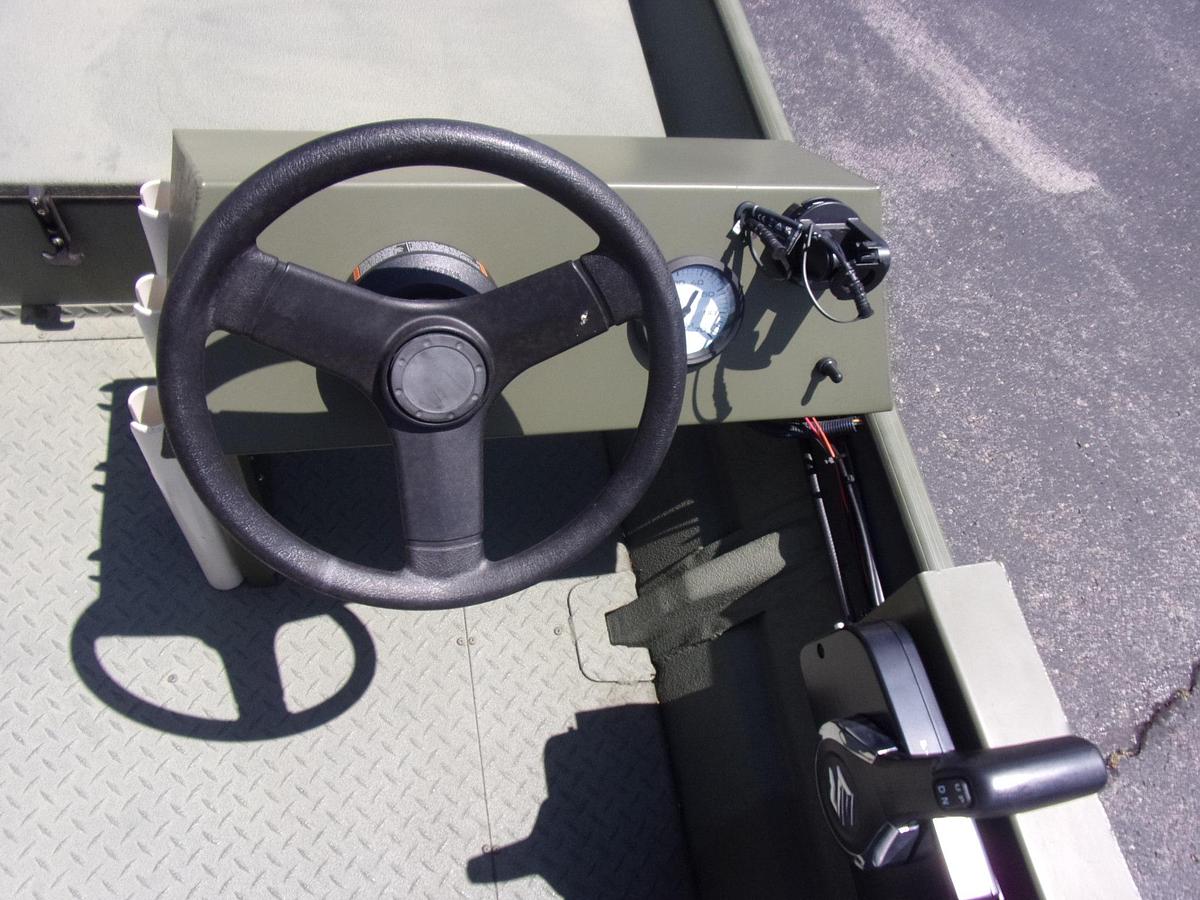 Used 2015 SeaArk 1652 Side Console with low hour, 2023 Suzuki DF 50 4-stroke