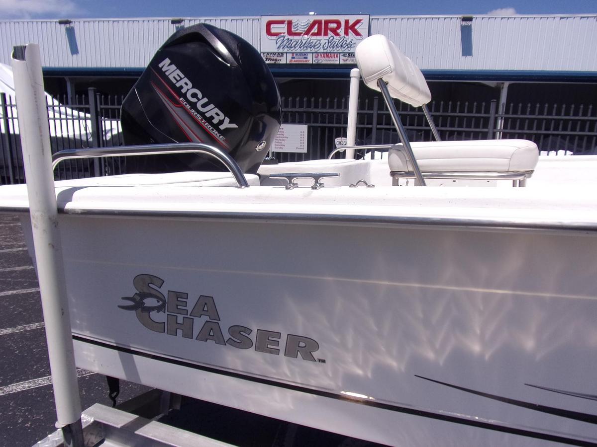 Used 2012 SeaChaser / Carolina Skiff 1800 CC with Mercury 90 4-stroke with only 20 hours!