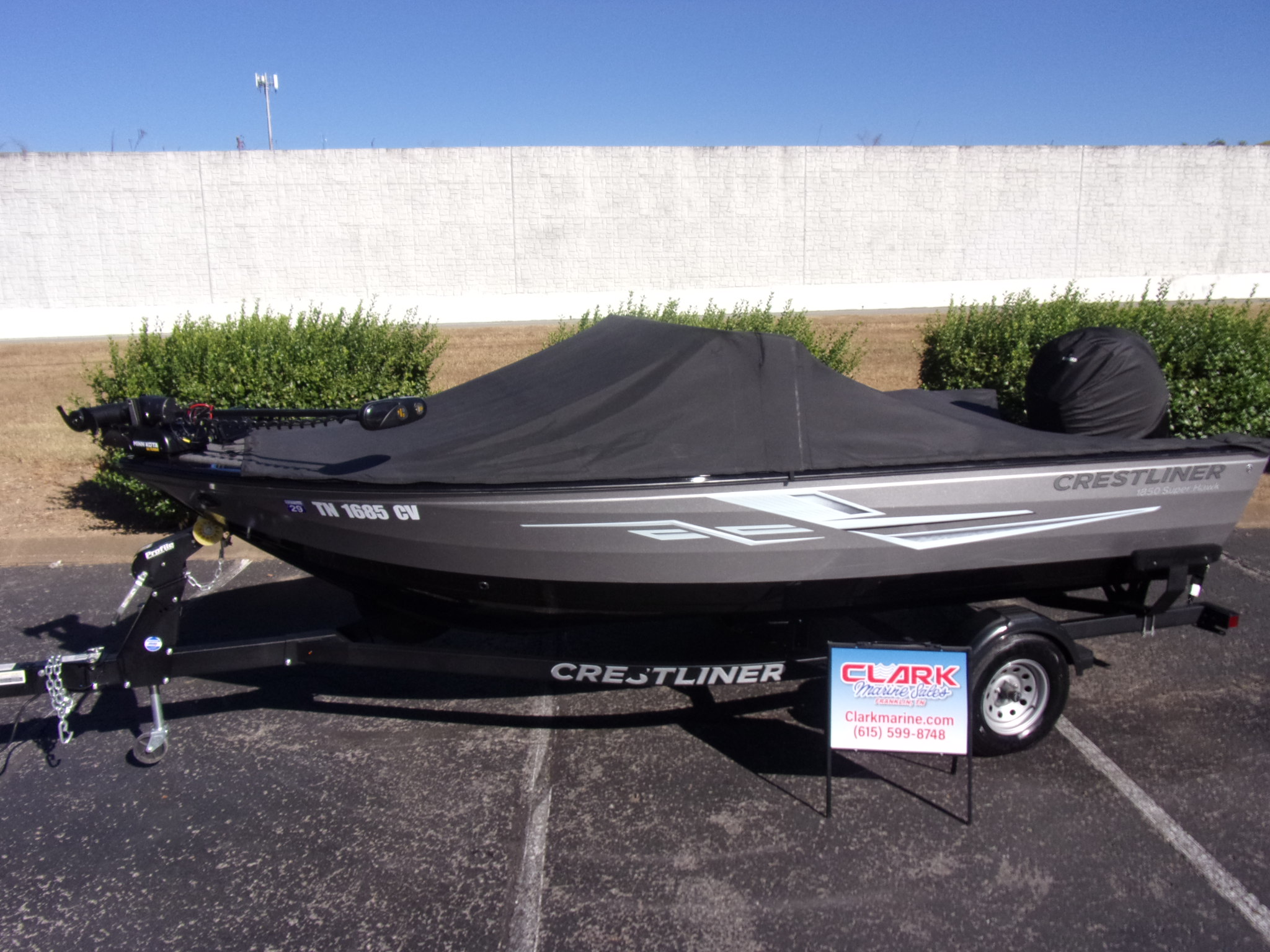 Used 2020 Crestliner 1850 Super Hawk